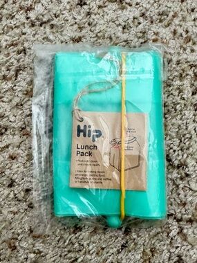 h.i.p. Lunch Pack in Teal with Yellow Band